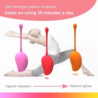 34mm Kegel Bal Oefening Ben Wa Kegel Tighting Ball ROHS