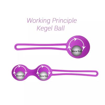 Kegelbal strenger Silicone vibrator Oefening Vagina Kegel gewichten voor vrouwen