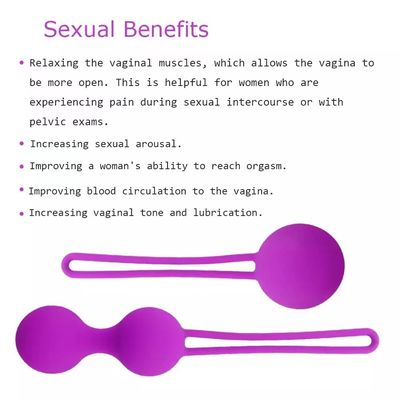 Kegelbal strenger Silicone vibrator Oefening Vagina Kegel gewichten voor vrouwen