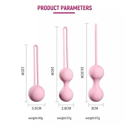 Kegelbal strenger Silicone vibrator Oefening Vagina Kegel gewichten voor vrouwen