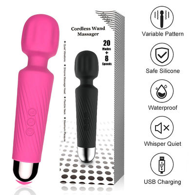 Draadloos Vrouwen oplaadbaar seksspeeltje Volwassen Crystal Clitoral Mini vagina wand Vibrator