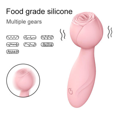 Afdrukken van logo AV Wand Draadloos Handheld 350g Vrouwen Vibrator Wand Massage