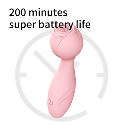 Afdrukken van logo AV Wand Draadloos Handheld 350g Vrouwen Vibrator Wand Massage