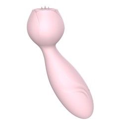 Afdrukken van logo AV Wand Draadloos Handheld 350g Vrouwen Vibrator Wand Massage