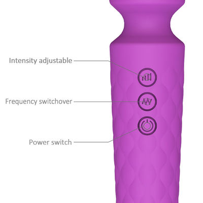 8 snelheid vibratie massagedevice 205mm G-spot vibrator seks speelgoed lichaam pussy