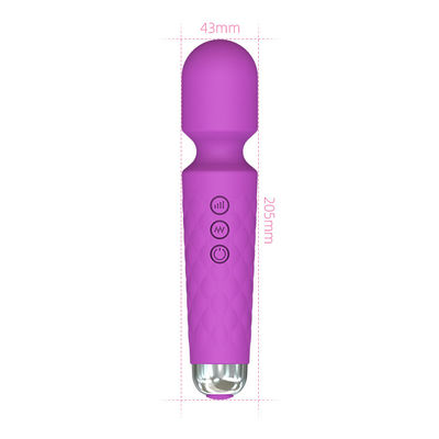 8 snelheid vibratie massagedevice 205mm G-spot vibrator seks speelgoed lichaam pussy