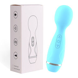 Mini Wireless Japan AV Wand Meisjes Pussy Sucking Zwarte Massage Wand Vibrator