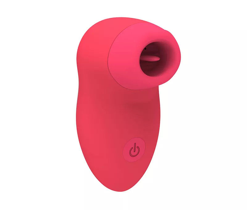 Vrouw G-punt vibrator Volwassen speelgoed tong likken clitorale zuig vibrator