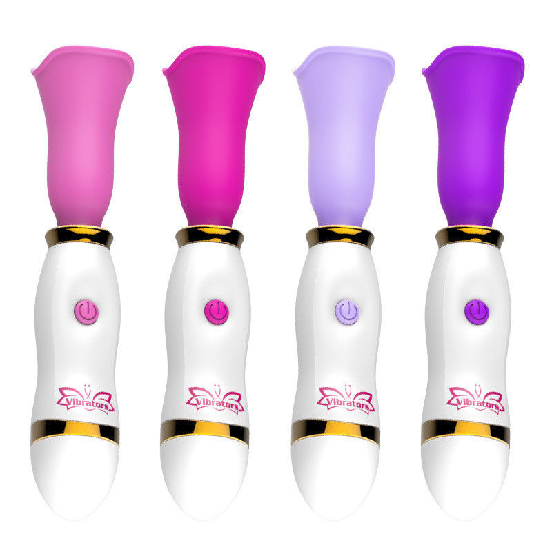 Realistisch lesbisch massagespeelgoed voor volwassenen orale gekke tong sekspeelgoed vibrator