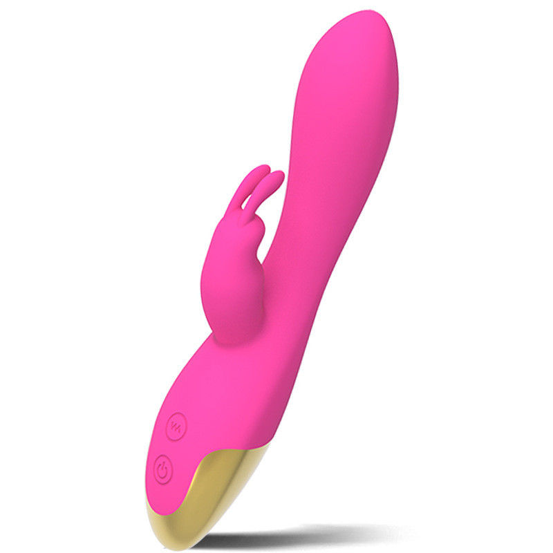 Oplaadbare G-spot seksspeeltjes waterdicht konijn clit massager vibrator voor vrouwen