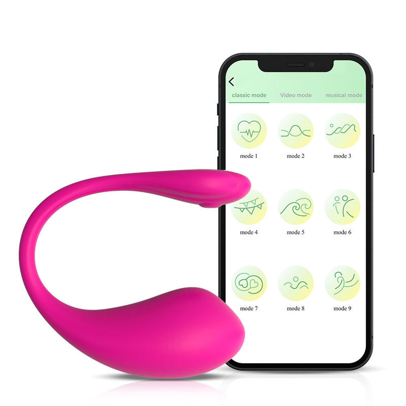 Draadloze slimme vibrator seksspeelgoed 250g App Control Mini Love Jump Egg Vibrator voor vrouwen