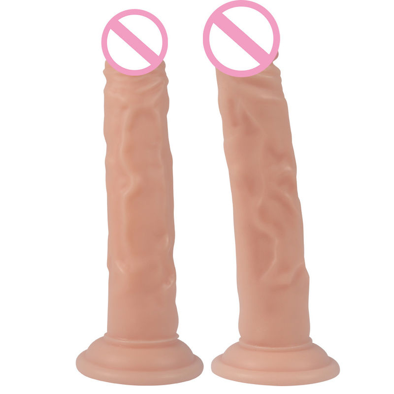 100% waterdicht 7.28in Big Realistisch Zachte Dildo Realistisch Voelen Kijk CE